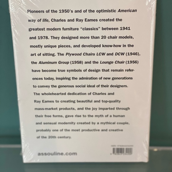 Eames hardcover book by Brigitte Fitoussi new in cellophane wrap - Picture 2 of 3